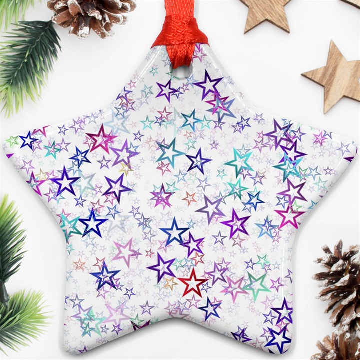 Christmasstars Star Ornament (Two Sides)