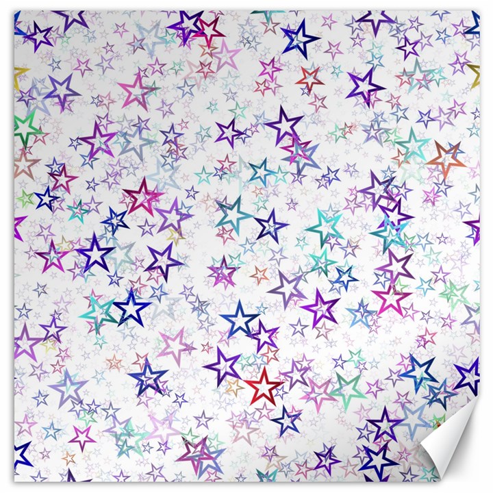 Christmasstars Canvas 12  x 12 