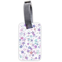 Christmasstars Luggage Tag (one Side)