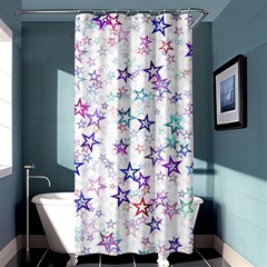 Christmasstars Shower Curtain 36  X 72  (stall) 