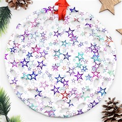 Christmasstars Ornament (round Filigree)