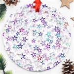 Christmasstars Ornament (Round Filigree) Front