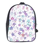 Christmasstars School Bag (XL) Front