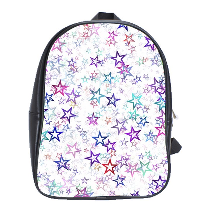 Christmasstars School Bag (XL)