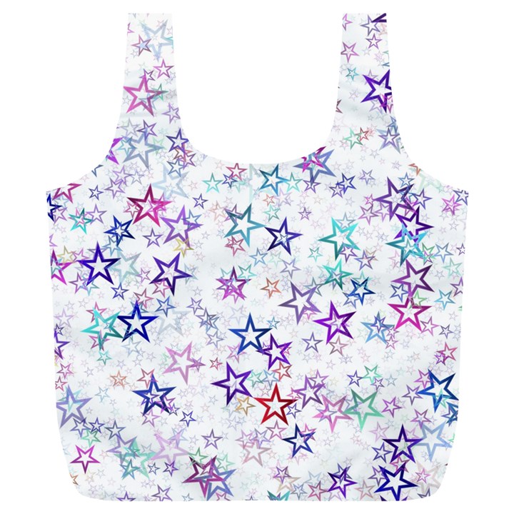 Christmasstars Full Print Recycle Bag (XL)