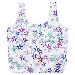 Christmasstars Full Print Recycle Bag (xl) by kyorashop23