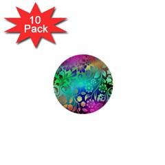 Flower Nature Petal  Blossom 1  Mini Buttons (10 pack) 