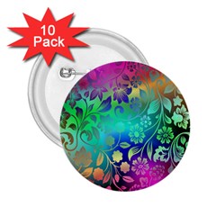 Flower Nature Petal  Blossom 2.25  Buttons (10 pack) 