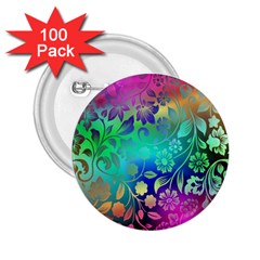 Flower Nature Petal  Blossom 2.25  Buttons (100 pack) 