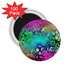 Flower Nature Petal  Blossom 2 25  Magnets (100 Pack) 