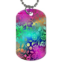 Flower Nature Petal  Blossom Dog Tag (one Side)