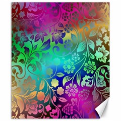 Flower Nature Petal  Blossom Canvas 8  x 10 