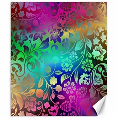 Flower Nature Petal  Blossom Canvas 20  X 24 