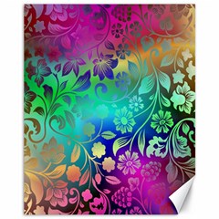 Flower Nature Petal  Blossom Canvas 11  x 14 