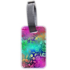 Flower Nature Petal  Blossom Luggage Tag (two Sides)