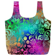 Flower Nature Petal  Blossom Full Print Recycle Bag (xl)