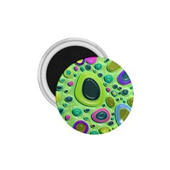 Blob Ring Circle Abstract 1.75  Magnets