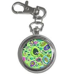 Blob Ring Circle Abstract Key Chain Watches