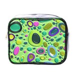 Blob Ring Circle Abstract Mini Toiletries Bag (One Side) Front