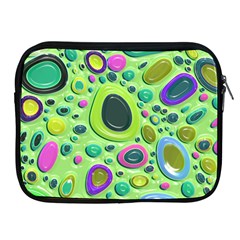 Blob Ring Circle Abstract Apple Ipad 2/3/4 Zipper Cases by Wegoenart