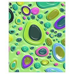 Blob Ring Circle Abstract Drawstring Bag (Small)