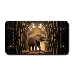 Sculpture Travel Outdoor Nature Elephant Medium Bar Mats by Wegoenart