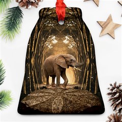 Sculpture Travel Outdoor Nature Elephant Ornament (bell) by Wegoenart