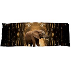 Sculpture Travel Outdoor Nature Elephant Body Pillow Case Dakimakura (two Sides) by Wegoenart