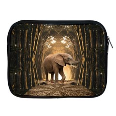 Sculpture Travel Outdoor Nature Elephant Apple Ipad 2/3/4 Zipper Cases by Wegoenart