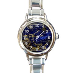 Constellation Horse Dolphin Round Italian Charm Watch