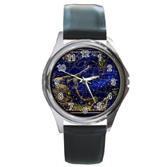 Constellation Horse Dolphin Round Metal Watch by Wegoenart