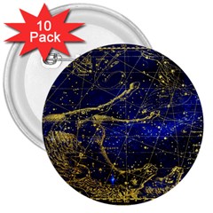 Constellation Horse Dolphin 3  Buttons (10 Pack)  by Wegoenart