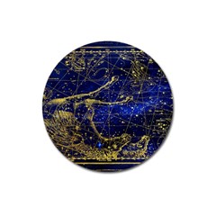 Constellation Horse Dolphin Magnet 3  (Round)