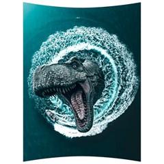 Dinosaur Sea Boat Fantasy Back Support Cushion by Wegoenart