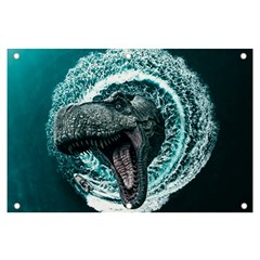 Dinosaur Sea Boat Fantasy Banner And Sign 6  X 4 