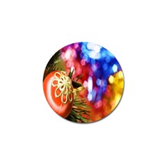 Christmas Decoration Ball Golf Ball Marker (10 Pack) by artworkshop