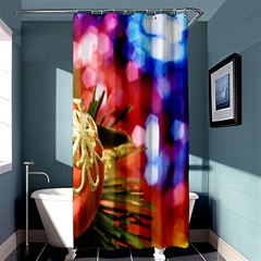 Christmas Decoration Ball Shower Curtain 36  X 72  (stall)  by artworkshop