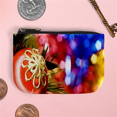 Christmas Decoration Ball Mini Coin Purse by artworkshop