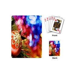 Christmas Decoration Ball Playing Cards Single Design (mini)