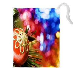 Christmas Decoration Ball Drawstring Pouch (4xl)