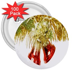 Christmas Decoration Close-up 3  Buttons (100 Pack) 