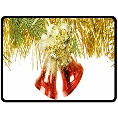 Christmas Decoration Close-up Fleece Blanket (large)  by artworkshop