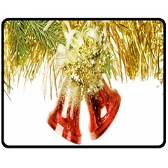 Christmas Decoration Close-up Fleece Blanket (medium)  by artworkshop