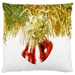 Christmas Decoration Close-up Large Flano Cushion Case (One Side) Front