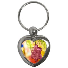 Christmas Decoration Star Key Chain (heart) by artworkshop