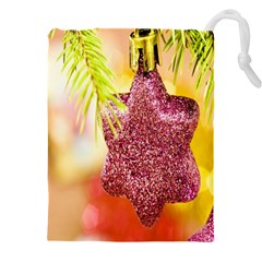 Christmas Decoration Star Drawstring Pouch (4xl)