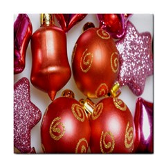 Christmas Decoration Star  3 Tile Coaster