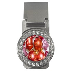 Christmas Decoration Star  3 Money Clips (cz)  by artworkshop