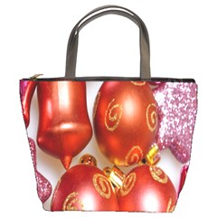 Christmas Decoration Star  3 Bucket Bag by artworkshop