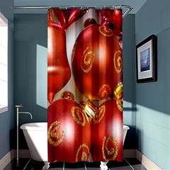 Christmas Decoration Star  3 Shower Curtain 36  X 72  (stall)  by artworkshop